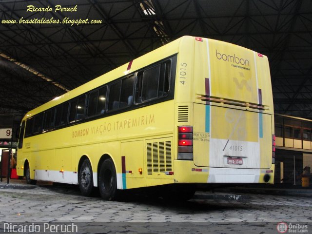 Viação Itapemirim 41015 na cidade de Vitória, Espírito Santo, Brasil, por Ricardo Peruch. Número da foto: #297560.