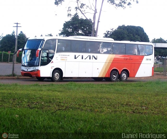 VIAN - Viação Anapolina 20710 na cidade de Anápolis, Goiás, Brasil, por Daniel Rodrigues. Número da foto: #297432.