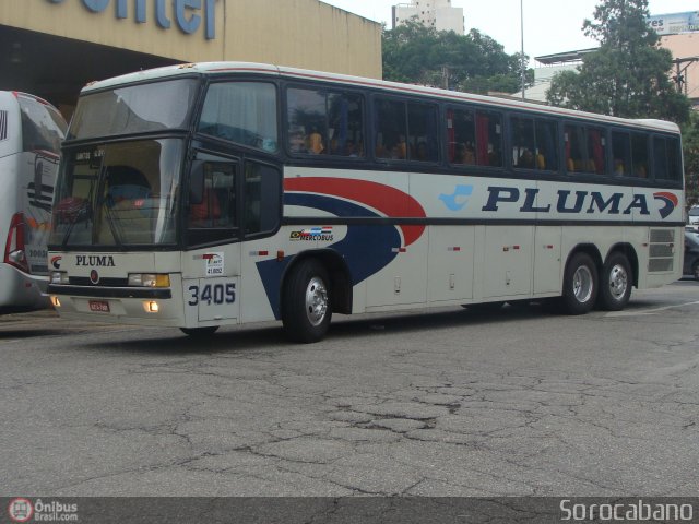 Pluma Conforto e Turismo 3405 na cidade de Sorocaba, São Paulo, Brasil, por Elias  Junior. ID da foto: 298411.