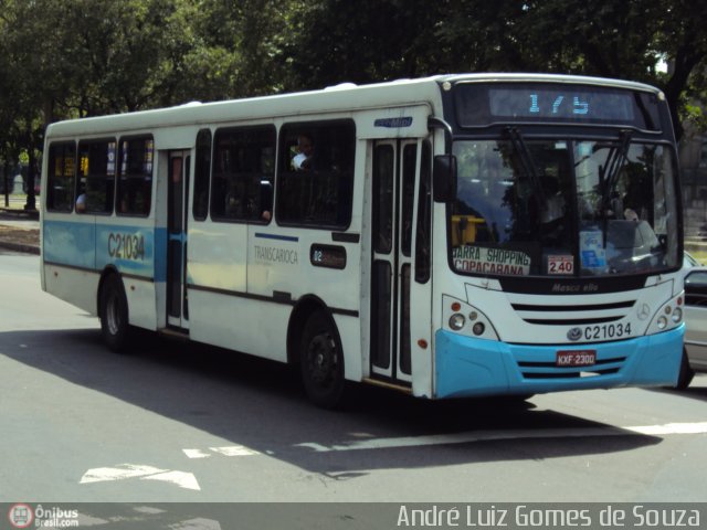 Translitorânea Turística C21034 na cidade de Rio de Janeiro, Rio de Janeiro, Brasil, por André Luiz Gomes de Souza. Número da foto: #298980.