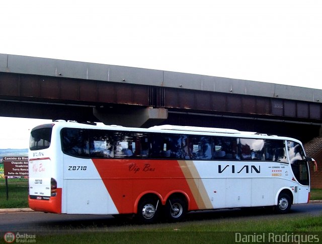 VIAN - Viação Anapolina 20710 na cidade de Anápolis, Goiás, Brasil, por Daniel Rodrigues. Número da foto: #298398.