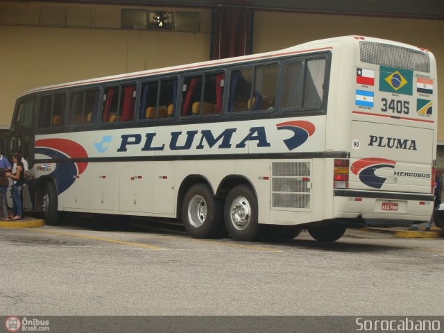 Pluma Conforto e Turismo 3405 na cidade de Sorocaba, São Paulo, Brasil, por Elias  Junior. Número da foto: #298412.