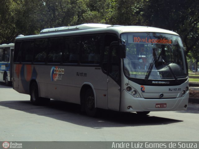 Coesa Transportes RJ 117.111 na cidade de Rio de Janeiro, Rio de Janeiro, Brasil, por André Luiz Gomes de Souza. ID da foto: 299937.