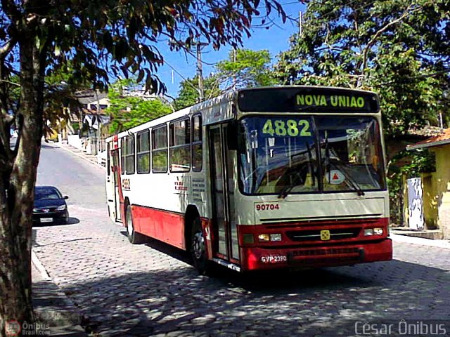 Autotrans > Turilessa 90704 na cidade de Nova União, Minas Gerais, Brasil, por César Ônibus. ID da foto: 299364.