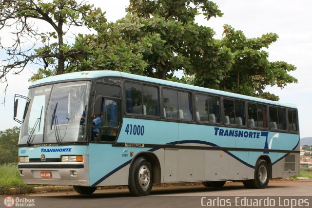 Transnorte - Transporte e Turismo Norte de Minas 41000 na cidade de Montes Claros, Minas Gerais, Brasil, por Carlos Eduardo Lopes. ID da foto: 299155.