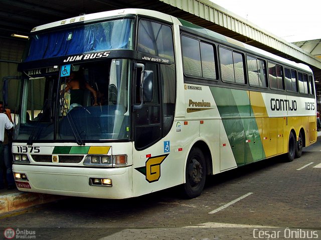 Empresa Gontijo de Transportes 11375 na cidade de Belo Horizonte, Minas Gerais, Brasil, por César Ônibus. ID da foto: 300337.