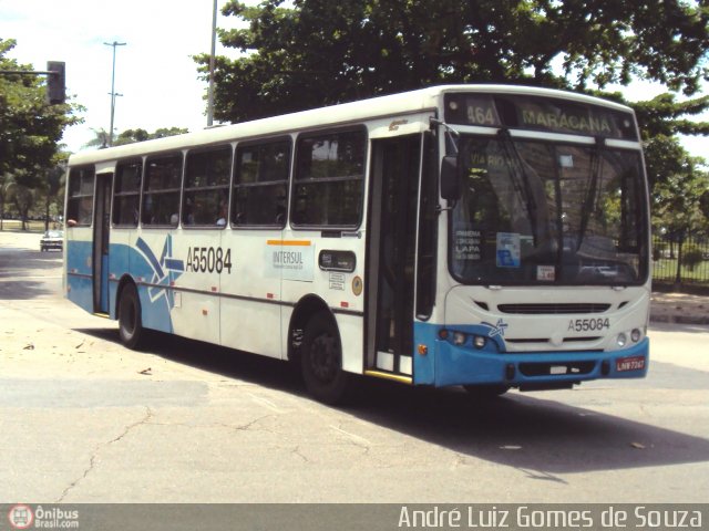 Transporte Estrela Azul A55084 na cidade de Rio de Janeiro, Rio de Janeiro, Brasil, por André Luiz Gomes de Souza. Número da foto: #300891.