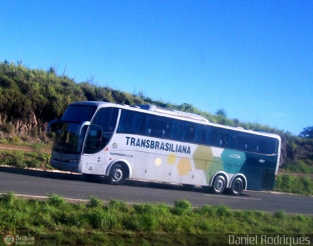 Transbrasiliana Transportes e Turismo 4197 na cidade de Alexânia, Goiás, Brasil, por Daniel Rodrigues. ID da foto: 300232.