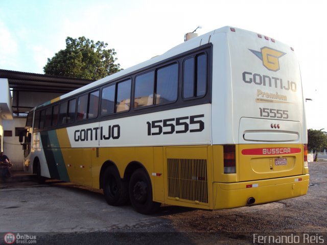 Empresa Gontijo de Transportes 15555 na cidade de Ribeirão Preto, São Paulo, Brasil, por Fernando Reis. ID da foto: 300221.