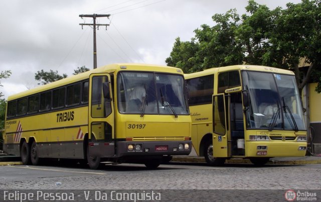 Viação Itapemirim 30197 na cidade de Vitória da Conquista, Bahia, Brasil, por Felipe Pessoa de Albuquerque. ID da foto: 300514.