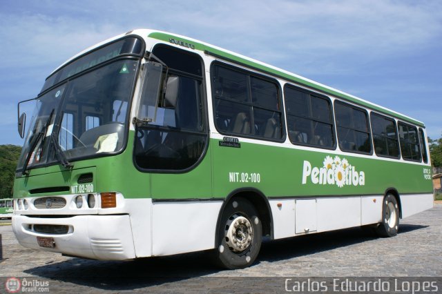 Viação Pendotiba NIT.02-100 na cidade de Niterói, Rio de Janeiro, Brasil, por Carlos Eduardo Lopes. Número da foto: #300955.