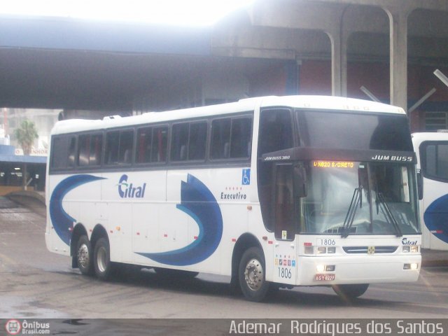 Citral Transporte e Turismo 1806 na cidade de Porto Alegre, Rio Grande do Sul, Brasil, por Adems  Equipe 19. ID da foto: 300480.