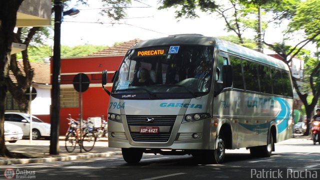 Viação Garcia 7964 na cidade de Maringá, Paraná, Brasil, por Patrick Rocha. ID da foto: 301589.