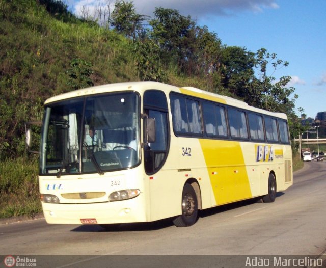 BPA Transportes 342 na cidade de Belo Horizonte, Minas Gerais, Brasil, por Adão Raimundo Marcelino. ID da foto: 301937.