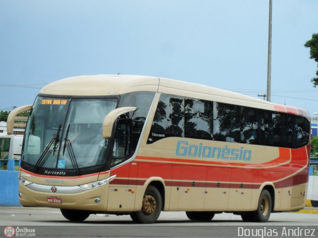 Auto Viação Goianésia 167003-0 na cidade de Goiânia, Goiás, Brasil, por Douglas Andrez. Número da foto: #301531.