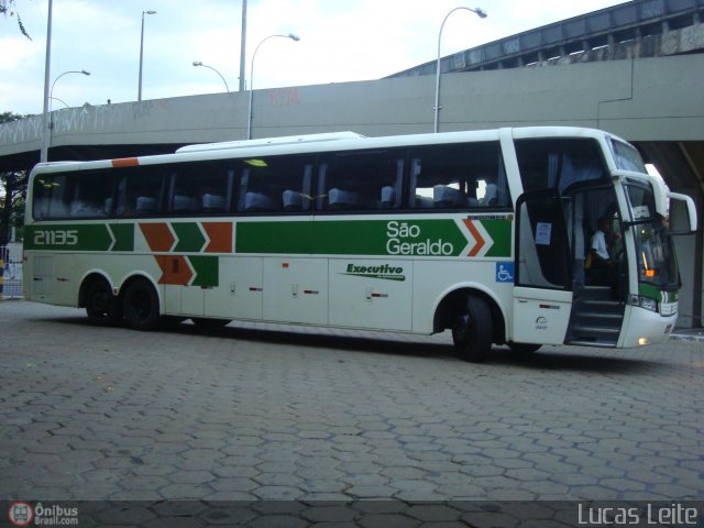 Cia. São Geraldo de Viação 21135 na cidade de Belo Horizonte, Minas Gerais, Brasil, por Lucas Leite. Número da foto: #302793.