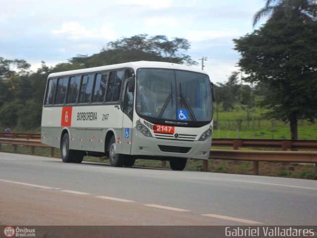 Borborema Imperial Transportes 2147 na cidade de Itatiaiuçu, Minas Gerais, Brasil, por Gabriel Valladares. ID da foto: 302726.