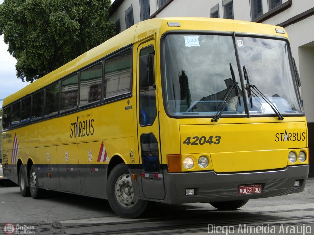 Viação Itapemirim 42043 na cidade de Rio de Janeiro, Rio de Janeiro, Brasil, por Diego Almeida Araujo. Número da foto: #276765.
