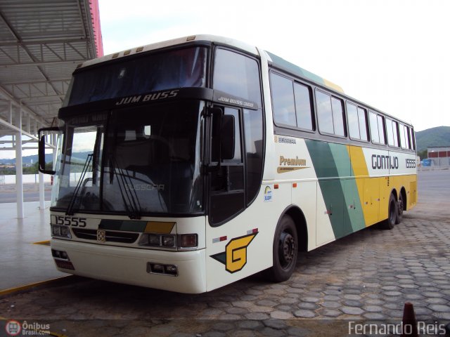 Empresa Gontijo de Transportes 15555 na cidade de Montes Claros, Minas Gerais, Brasil, por Fernando Reis. ID da foto: 303170.