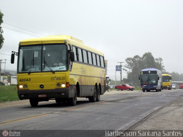 Viação Itapemirim 40243 na cidade de Vitória da Conquista, Bahia, Brasil, por Harllesson Santana Santos. ID da foto: 303416.