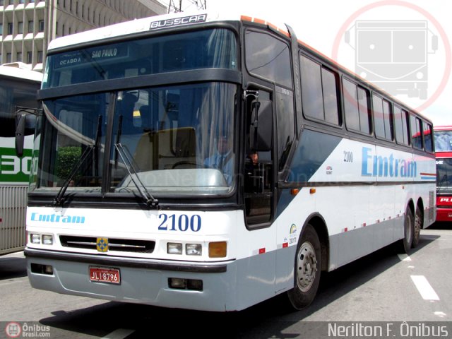 Emtram 2100 na cidade de São Paulo, São Paulo, Brasil, por Nerilton F.  ônibus. Número da foto: #304785.
