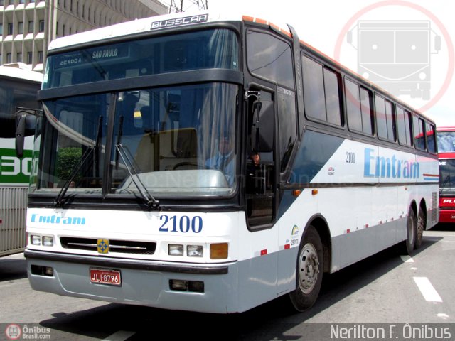 Emtram 2100 na cidade de São Paulo, São Paulo, Brasil, por Nerilton F.  ônibus. ID da foto: 304785.