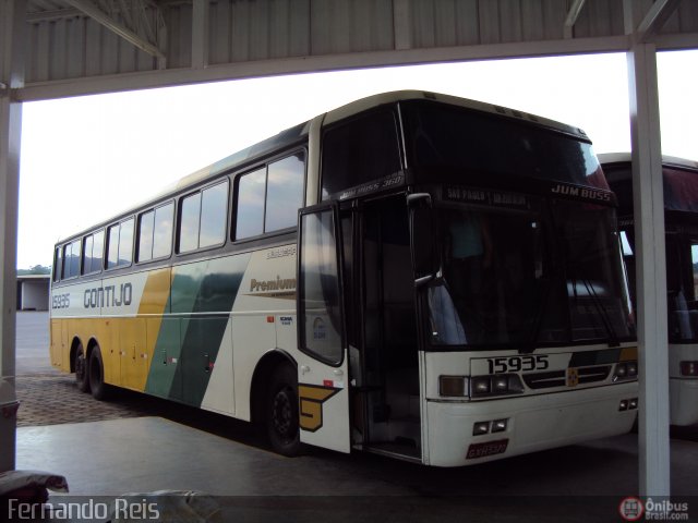 Empresa Gontijo de Transportes 15935 na cidade de Montes Claros, Minas Gerais, Brasil, por Fernando Reis. ID da foto: 304079.