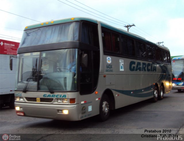 Viação Garcia 6424 na cidade de São Paulo, São Paulo, Brasil, por Cristiano Soares da Silva. ID da foto: 278494.