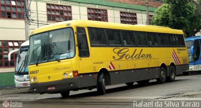 Viação Itapemirim 45037 na cidade de Rio de Janeiro, Rio de Janeiro, Brasil, por Rafael da Silva Xarão. Número da foto: #278415.