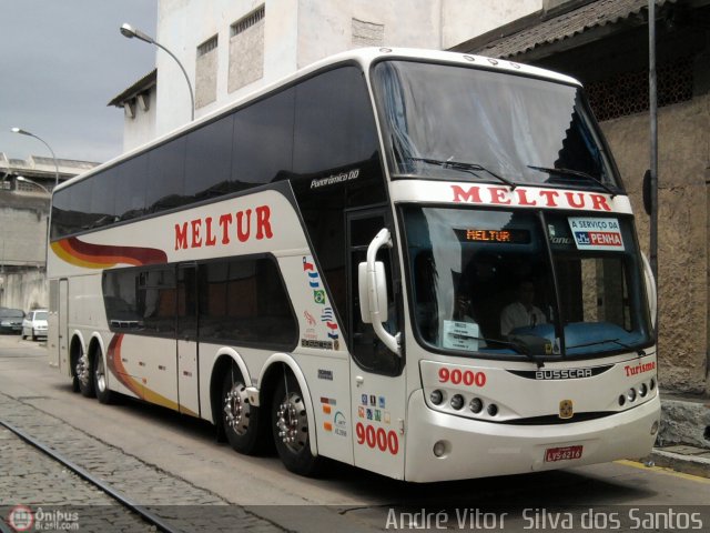Meltur - Meleiro Turismo 9000 na cidade de Rio de Janeiro, Rio de Janeiro, Brasil, por André Vitor  Silva dos Santos. Número da foto: #278637.