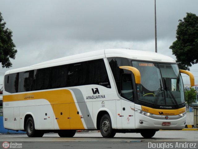 Viação Araguarina 11013 na cidade de Goiânia, Goiás, Brasil, por Douglas Andrez. Número da foto: #278223.
