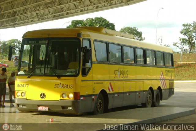 Viação Itapemirim 40471 na cidade de Brasília, Distrito Federal, Brasil, por José Renan Walker Gonçalves. ID da foto: 278443.