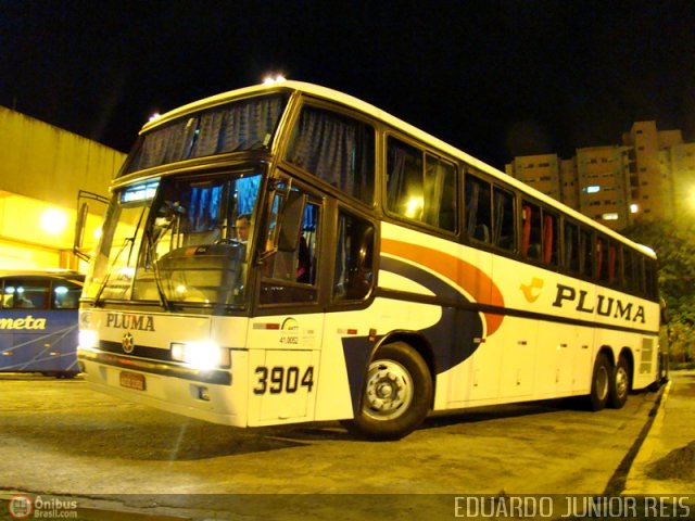 Pluma Conforto e Turismo 3904 na cidade de Sorocaba, São Paulo, Brasil, por EDUARDO - SOROCABUS. Número da foto: #278795.