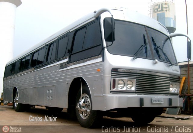 Ônibus Particulares 0836 na cidade de Goiânia, Goiás, Brasil, por Carlos Júnior. Número da foto: #279183.