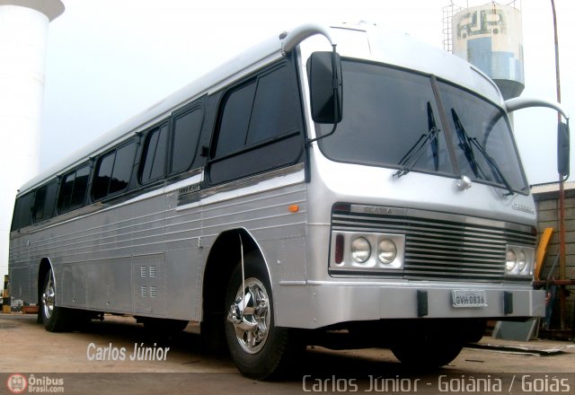 Ônibus Particulares 0836 na cidade de Goiânia, Goiás, Brasil, por Carlos Júnior. ID da foto: 279183.