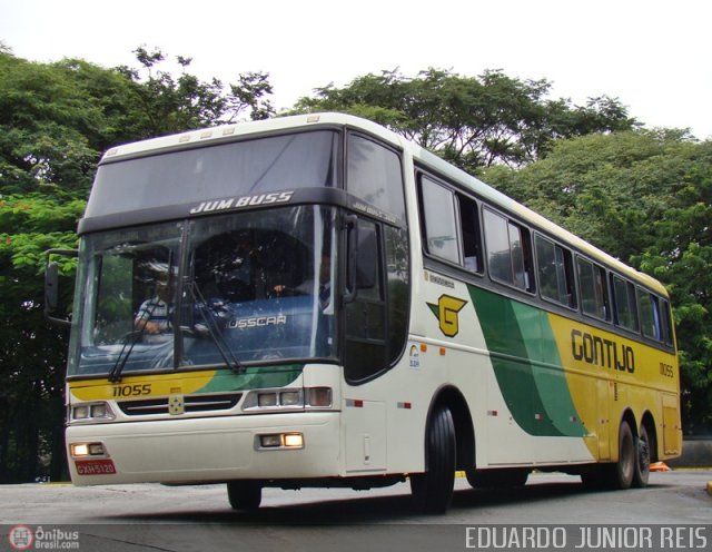 Empresa Gontijo de Transportes 11055 na cidade de São Paulo, São Paulo, Brasil, por EDUARDO - SOROCABUS. Número da foto: #279593.