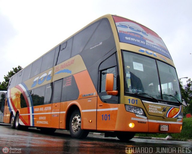 Sol del Paraguay 101 na cidade de São Paulo, São Paulo, Brasil, por EDUARDO - SOROCABUS. Número da foto: #279316.