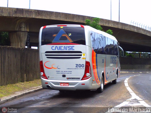 Empresa Caiense de Ônibus 200 na cidade de Porto Alegre, Rio Grande do Sul, Brasil, por Eduardo Machado. Número da foto: #279697.