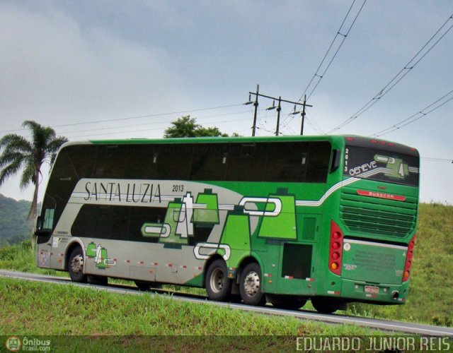 Santa Luzia Transporte e Turismo - Geneve Turismo 2013 na cidade de Cajati, São Paulo, Brasil, por EDUARDO - SOROCABUS. ID da foto: 280351.