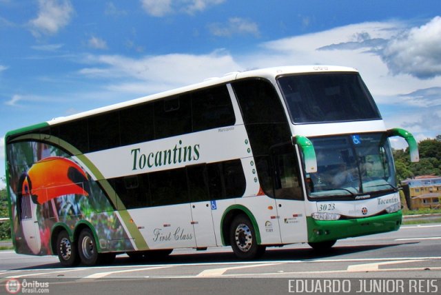 Tocantins Transportes e Turismo 3023 na cidade de , por EDUARDO - SOROCABUS. Número da foto: #280331.