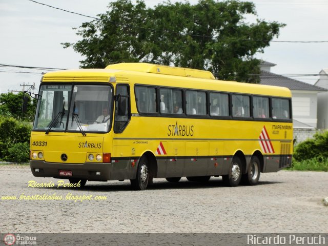 Viação Itapemirim 40331 na cidade de Campos dos Goytacazes, Rio de Janeiro, Brasil, por Ricardo Peruch. Número da foto: #280188.