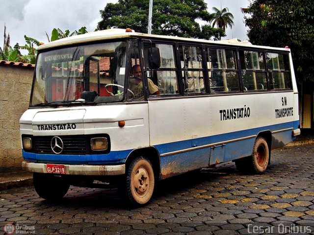 Transtatão 3219 na cidade de Nova União, Minas Gerais, Brasil, por César Ônibus. ID da foto: 279827.