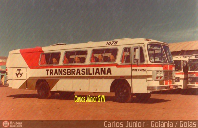 Transbrasiliana Transportes e Turismo 1879 na cidade de Goiânia, Goiás, Brasil, por Carlos Júnior. ID da foto: 279961.