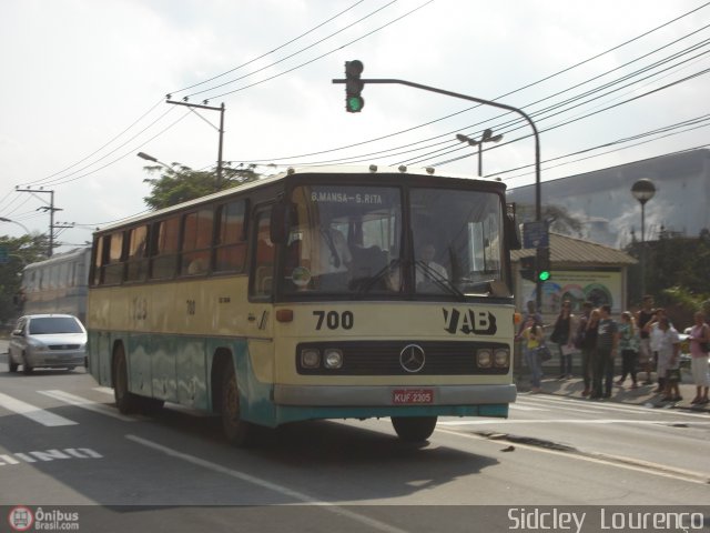 VAB - Viação Alô Brasil 700 na cidade de Barra Mansa, Rio de Janeiro, Brasil, por Sidcley Lourenço. Número da foto: #282334.