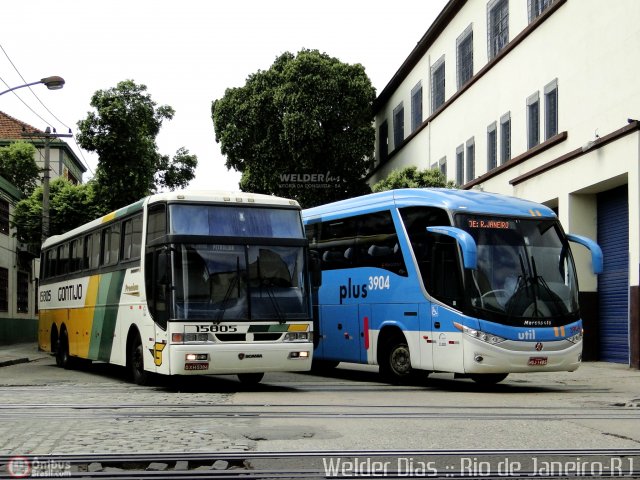 Empresa Gontijo de Transportes 15805 na cidade de Rio de Janeiro, Rio de Janeiro, Brasil, por Welder Dias. Número da foto: #282432.