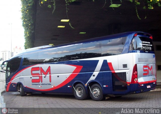 Transporte Coletivo Santa Maria 284 na cidade de Belo Horizonte, Minas Gerais, Brasil, por Adão Raimundo Marcelino. Número da foto: #282485.