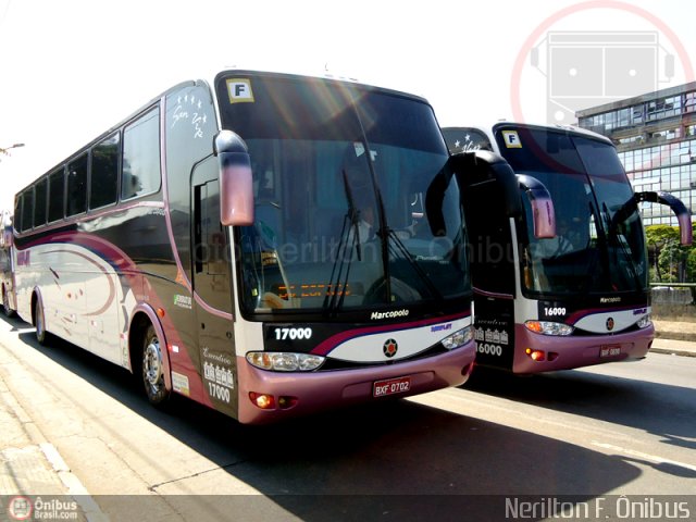 Sanplay Turismo 17000 na cidade de São Paulo, São Paulo, Brasil, por Nerilton F.  ônibus. Número da foto: #593347.