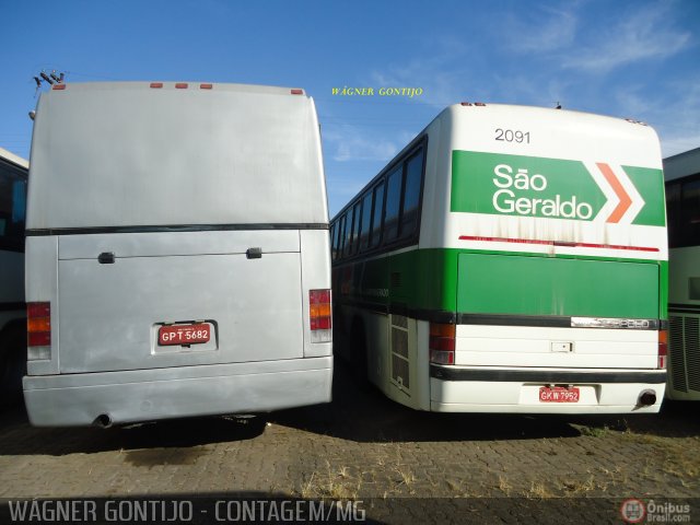 Empresa Gontijo de Transportes 9235 na cidade de Contagem, Minas Gerais, Brasil, por Wagner Gontijo Várzea da Palma-mg. Número da foto: #593583.
