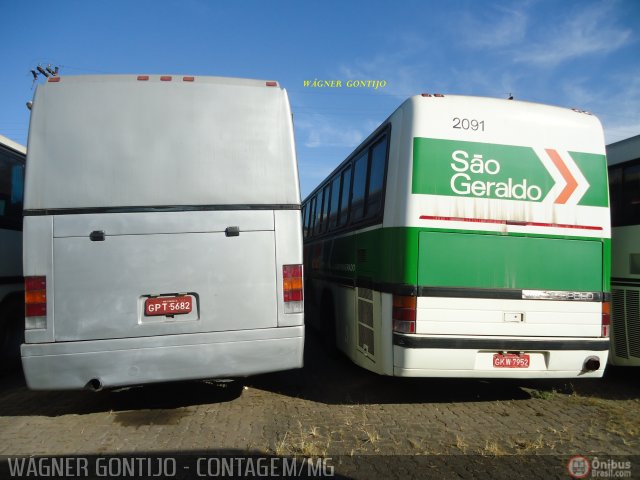 Empresa Gontijo de Transportes 9235 na cidade de Contagem, Minas Gerais, Brasil, por Wagner Gontijo Várzea da Palma-mg. ID da foto: 593583.