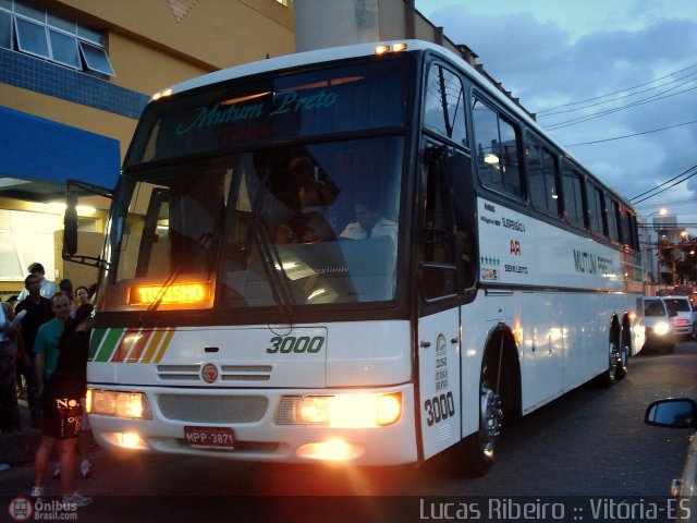 Viação Mutum Preto 3000 na cidade de Vitória, Espírito Santo, Brasil, por Lucas  Ribeiro. Número da foto: #593748.